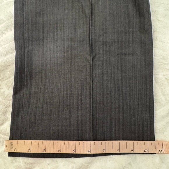 Hugo Boss Mens Ray Charles US Pants 36R gray stripe wool blend - Picture 11 of 11